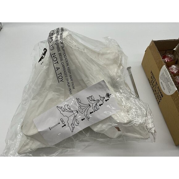 Vintage Silver Plated Godinger Christmas Tree Candle Holder NEW In Original Box - Picture 6 of 13